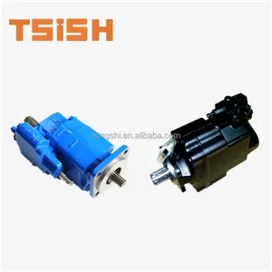 hydraulic gear pump with small double acting hydraulic cylinder for tractor loader trailer power unit parker eaton rexroth