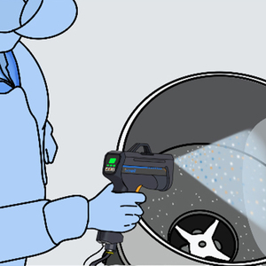 Pistolet à air ionisant antistatique haute performance Tronovo DG25 avec mode lumière pour le teintage des vitres de voiture, l'élimination de l'électricité statique et de la poussière - Product Image 5