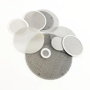 47mm 50mm 63mm Stainless steel round filters mesh screen filter