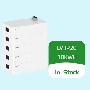 Batterie Growatt LiFePo4 basse tension 51,2V 10KWH AXE 10.0L IP20 6000 cycles -20~55 32 cellules pour systèmes solaires - Product Image 1