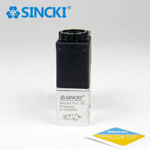 Fabriksprijs 3V1-06 1/8 inch Pneumatische onderdelen 12V 24V 220V 110V Normaal Gesloten Micro Solenoidklep 3/2-weg voor lucht - Product Image 2