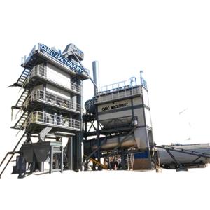 Máquina de Fusión de Asfalto QC1500 de 100-120t/h Controlada por PLC con Motor y Bomba, Planta Mezcladora Ambiental QC1500 - Product Image 1