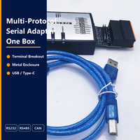 Perangkat Debugger Multifungsi Industri Grosir Multi Protokol 100Mbps Kecepatan Tinggi Dual Port RS485 RS232 CAN TTL USB