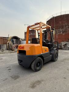 <b>Used</b> Japan Diesel Engine TCM Forklift 3 Ton Counterbalance Forklift with Side Shift - Product Image 6