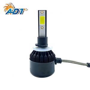 ADT X7 H4/9004/9007/H13 18W 8000LM หลอดไฟรถยนต์ไฟ LED สีขาว 6500K COB LED ชุดไฟหน้า - Product Image 1