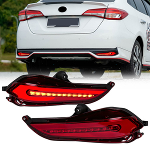Accessoire automobile directement de l'usine, feu arrière pour Toyota Yaris <span class=keywords><strong>Vios</strong></span> 2017 2018 <span class=keywords><strong>2019</strong></span>, clignotant, feu stop - Product Image 1