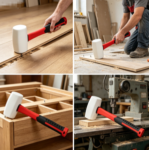 <span class=keywords><strong>Marteau</strong></span> <span class=keywords><strong>de</strong></span> décoration <span class=keywords><strong>de</strong></span> sol en céramique OEM à poignée double durable en caoutchouc naturel et fibre <span class=keywords><strong>de</strong></span> verre, avec grip texturé <span class=keywords><strong>de</strong></span> haute qualité - Product Image 3