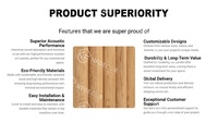 Panneaux muraux tambours personnalisés en bois massif pour maison moderne, panneaux muraux flexibles en bois MDF