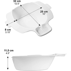 Bidet Portatile Universale per WC PEPE P30018 Capacità 3,5 Litri Facile Montaggio - Product Image 3