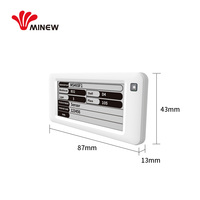 Minew - Etiquetas Electrónicas de Precio ESL de 2.9 Pulgadas con Pantalla Eink de 3 Colores, Componente Electrónico para Mostrar Precios y Códigos de Barras