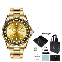 Jam Tangan Pria Gohuos 58835 2026 Baru, Merek Ternama, Tahan Air, Mewah, Original, Quartz, Reloj Para Hombre, Montre Homme