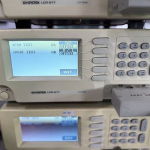 Medidor <span class=keywords><strong>LCR</strong></span> GW Instek <span class=keywords><strong>LCR</strong></span> 817 Usado com Cabos de Teste 100-240V - Product Image 1