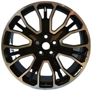 Jante en alliage 21 pouces à 5 branches 5x120 ET50 CB72.6 pour SUV de luxe, performance tout-terrain, style sport, finition bicolore, pièce de rechange améliorée - Product Image 1