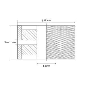 ปุ่มควบคุมแบบซ้อนกัน กีตาร์ไฟฟ้า <span class=keywords><strong>เบส</strong></span> ปรับระดับเสียง โทนเสียง ปุ่มโลหะคู่ สำหรับอุปกรณ์เสริมเครื่องดนตรี - Product Image 6