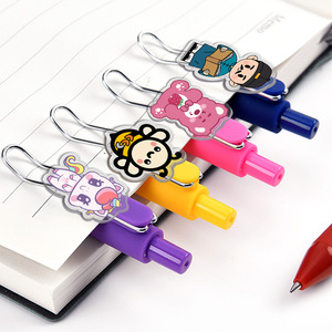 Bolígrafo de Gel Personalizable con Botón de Presión, Adhesivo Acrílico Suave para Firmas, Diseño Desmontable, Uso Promocional - Product Image 2