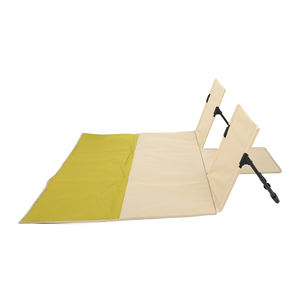 Silla plegable para césped de doble Persona, silla de playa plegable, reclinable para <span class=keywords><strong>el</strong></span> sol, silla de salón de playa, respaldo, silla de playa plegable - Product Image 3