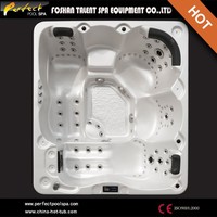 Spa Balboa Touch4 pour 5 personnes, bain à remous extérieur de luxe, spa de massage pour les centres de villégiature