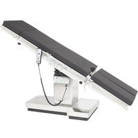 Table d'opération électrique pratique à 7 fonctions essentielles pour clinique avec pont rénal, fixation tête-jambes et échange de plaques CE