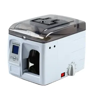 Banknoten Binding Strapping Machine LCD-Display Tragbare Bundle-Ausrüstung Paper Currency Bundle Machine