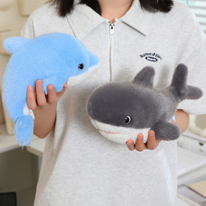 ตุ๊กตาสัตว์ทะเล <span class=keywords><strong>ปลาวาฬ</strong></span>และโลมา ของเล่นตุ๊กตาแสนสนุก ของขวัญสุดพิเศษ รับผลิตและขายส่งจากโรงงานตุ๊กตา - Product Image 3