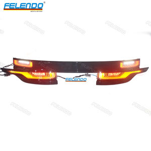 FELENDO kaliteli LED bagaj kapağı kuyruk işık paneli için Range Rover 2017- LR111108 LR111109 damlama nakliye - Product Image 5