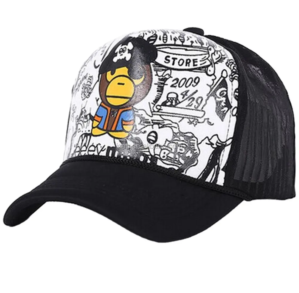 Sombreros de béisbol personalizados, gorras de camionero con logotipo de sublimación, Promoción, venta al por mayor
