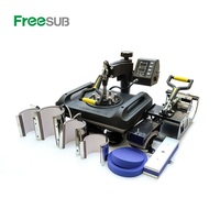 Presse à chaud multifonctionnelle Freesub 11 en 1 pour tasses, t-shirts, stylos, casquettes et plaques – Machine d'impression par sublimation P8001-11