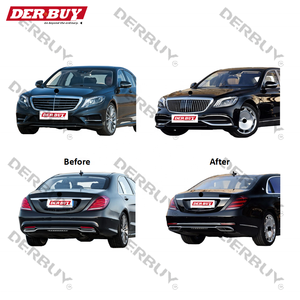 Para Mercedes EDES w222 <span class=keywords><strong>Maybach</strong></span> Facelift MBH estilo para <span class=keywords><strong>Maybach</strong></span> Grille W222 S CLASS S680 S560 kit de carrocería visión nocturna <span class=keywords><strong>Maybach</strong></span> coche usado - Product Image 4