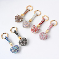 Mode Strass Schlüssel bund Bling Bär Schlüssel ring Diamant Kleiner Bär Armband Schlüssel bund Anhänger Bär Strass Schlüssel bund