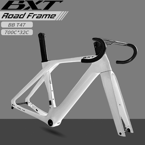 <span class=keywords><strong>Cuadro</strong></span> de <span class=keywords><strong>Carretera</strong></span> Aero de <span class=keywords><strong>Carbono</strong></span> BXT 2025 con Cableado Interno Di2 T47 Freno de <span class=keywords><strong>Disco</strong></span> Ligero de Fibra de <span class=keywords><strong>Carbono</strong></span> para Bicicleta de Carrera - Product Image 1