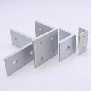 ตัวเชื่อมต่อมุมฉาก 90 องศา ยี่ห้อ Deying Industrial แบบ 4 รู 2 รู สำหรับติดตั้งแนวตั้ง อุปกรณ์เสริมสำหรับโครงอะลูมิเนียม  ขายึดมุมแบบหล่อขึ้นรูป - Product Image 5