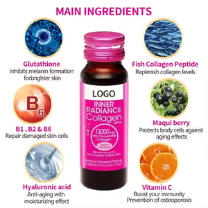 OEM/ODM Capacity Beauty Marine <b>Collagen</b> Peptides Enhance Nutrient Absorption Drinks Skin Whitening <b>Collagen</b> Oral <b>Liquid</b> - Product Image 6