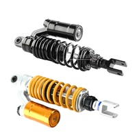 Convient aux amortisseurs arrière de 320/340/360 mm avec système à mâchoires ; Amortisseur arrière de moto avec cylindre à gaz, réglable et personnalisable