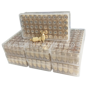 Boquilla Entengke 10-24unc con cuerpo de latón y orificio de 0.1-0.6mm para maquinaria de acabado textil - Product Image 3