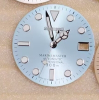 Quadrante da 28,5 mm con lancette e accessori luminosi per mod Seiko NH35/36