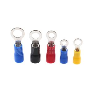 O-типа медный носовой круглый Предварительно изолированный терминал холодного прессования RV1.25-3.2/3,5/5,5/4/6/8 - Product Image 1