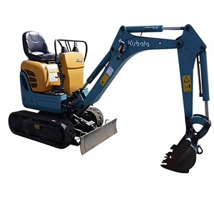 รถขุดขนาดเล็ก Kubota U-008 มือสอง ได้รับการรับรองมาตรฐาน CE น้ำหนัก 0.8 ตัน พร้อมเครื่องยนต์ Kubota และอุปกรณ์ขุดเจาะ - Product Image 1