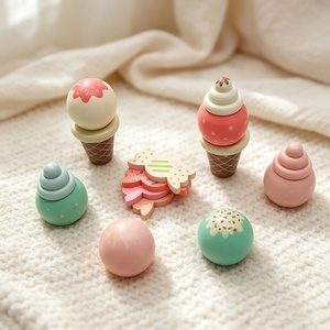 Jouet en bois stand à glaces Montessori, chariot <span class=keywords><strong>de</strong></span> <span class=keywords><strong>jeu</strong></span> d'imitation, <span class=keywords><strong>jeu</strong></span> <span class=keywords><strong>de</strong></span> <span class=keywords><strong>simulation</strong></span> <span class=keywords><strong>de</strong></span> <span class=keywords><strong>cuisine</strong></span>, cadeau d'apprentissage précoce pour enfants - Product Image 5