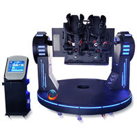 Guanzhou-máquina de simulación de vuelo Vr 360, novedad, Lanzadera de fantasía, simulador de Cine de realidad virtual 9d