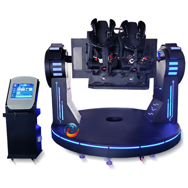 Guanzhou Vr 360 Flight Simulation Machine New Arrival Fantasy Shuttle 9d Vr Cinema Simulator