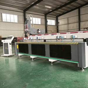 Máquina CNC <span class=keywords><strong>de</strong></span> fresado <span class=keywords><strong>de</strong></span> perfiles <span class=keywords><strong>de</strong></span> aluminio y PVC para puertas, equipo <span class=keywords><strong>de</strong></span> copiado y fresado para persianas, dispositivo automático <span class=keywords><strong>de</strong></span> perforación <span class=keywords><strong>de</strong></span> orificios <span class=keywords><strong>de</strong></span> drenaje para ventanas - Product Image 3