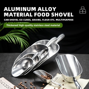 Spatule à glace en alliage d'aluminium en gros, épaissie et durable, pour bar, cuisine et boissons - Product Image 1