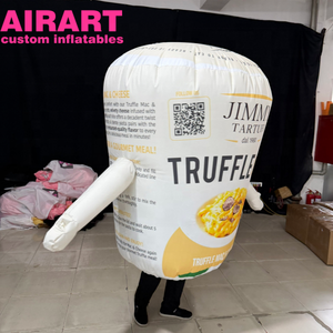 ชุดแต่งกายขวดอาหารเป่าลมสำหรับตกแต่งแคมเปญโฆษณา กิจกรรมการตลาดขวดโฆษณาเป่าลมสำหรับผู้ใหญ่ - Product Image 5
