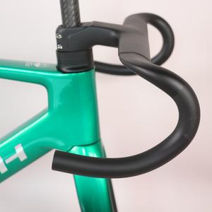 Cadre de vélo de route à disque en fibre de carbone T1000 super léger <span class=keywords><strong>vert</strong></span> transparent YS728, patte de dérailleur TT-R18 UDH, filetage T47, <span class=keywords><strong>pneu</strong></span> max. 32C - Product Image 3