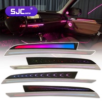 Kit d'éclairage ambiant dynamique 64 couleurs SJC Car pour BMW X5/E70/X6/E71, éclairage LED intérieur automatique Symphony, accessoires colorés 12V