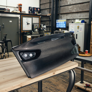 Thân Sau Bằng Sợi Carbon Cho 2008-2015 Mitsubishi Lancer Evo X - Product Image 1