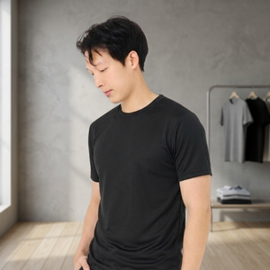 เสื้อยืดกีฬาโพลีเอสเตอร์ 100% ขายส่ง รับสกรีนโลโก้ แห้งเร็ว - Product Image 5