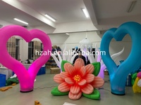 Plantes aquatiques gonflables d'algues gonflables d'éclairage coloré pour des accessoires de fête décoratifs