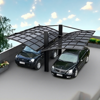 Abri de stockage extérieur préfabriqué structure métallique légère en acier construction bâtiment entrepôt prix Abri d'auto