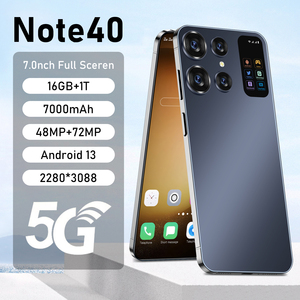 Precio al por mayor Note40 Android 13 <span class=keywords><strong>Dual</strong></span> Sim Global 5G Smartphone MTK Procesador 108MP Cámara trasera Estado usado Enchufe DE LA UE - Product Image 2